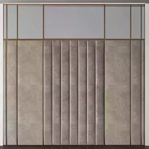 Wall Panel 3d model Low-poly 3D model