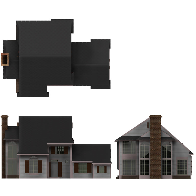 Modern House 3D model_4