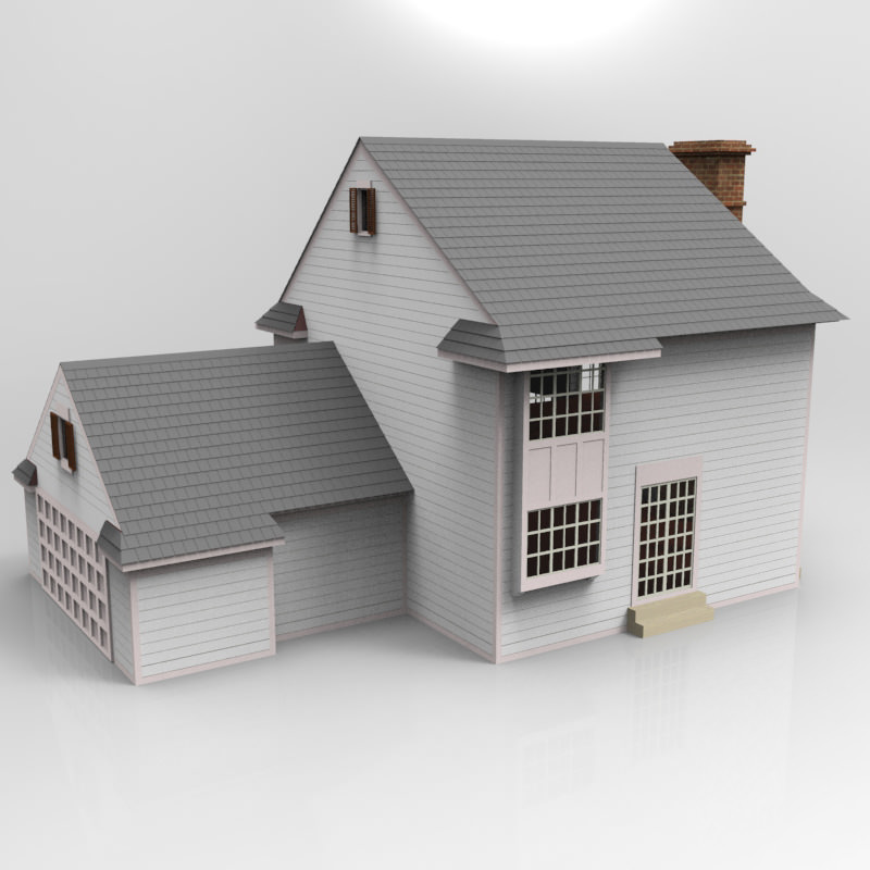 Modern House 3D model_6