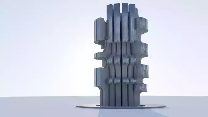 Kozara Monument 3D model