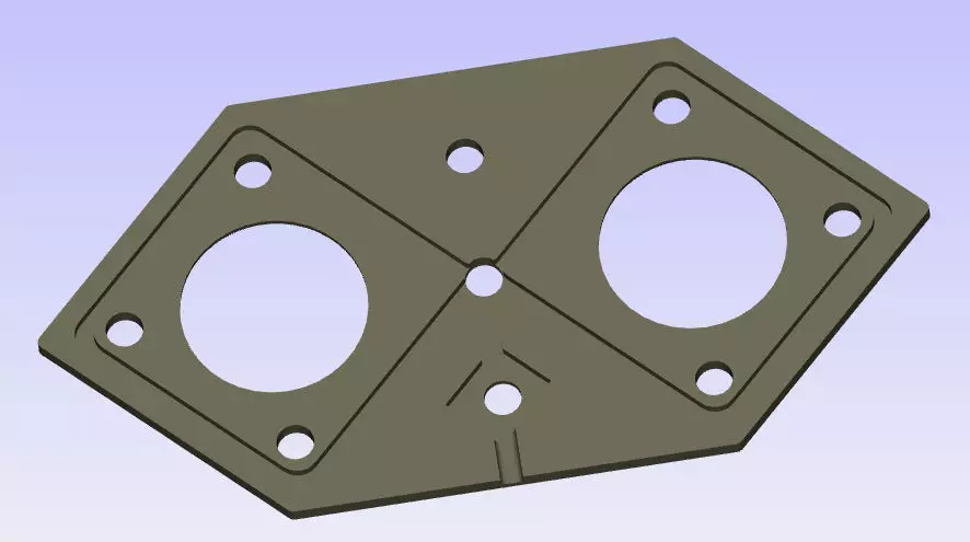 biquad phone 1900 antena Free low-poly 3D model_0