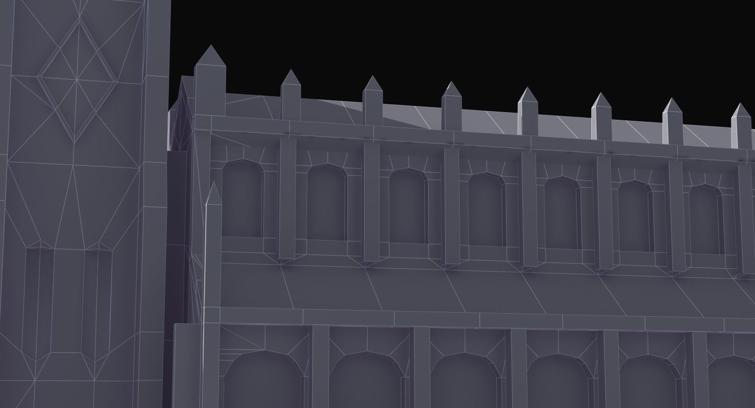 Church Low-poly 3D model_43