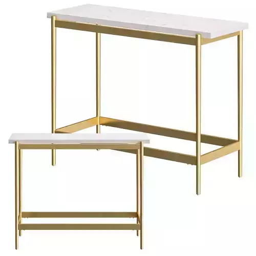MoDRN Neo Luxury Dylan Console Table 3D model