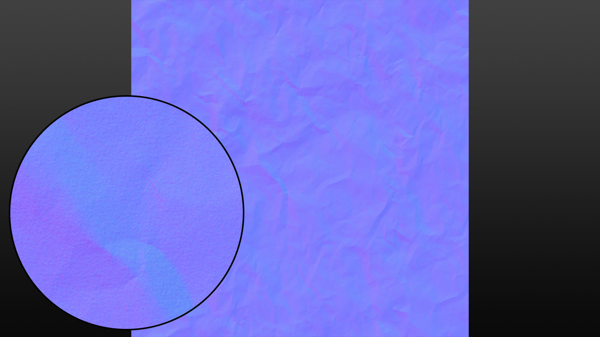 Creased paper seamless displacement texture Texture_9