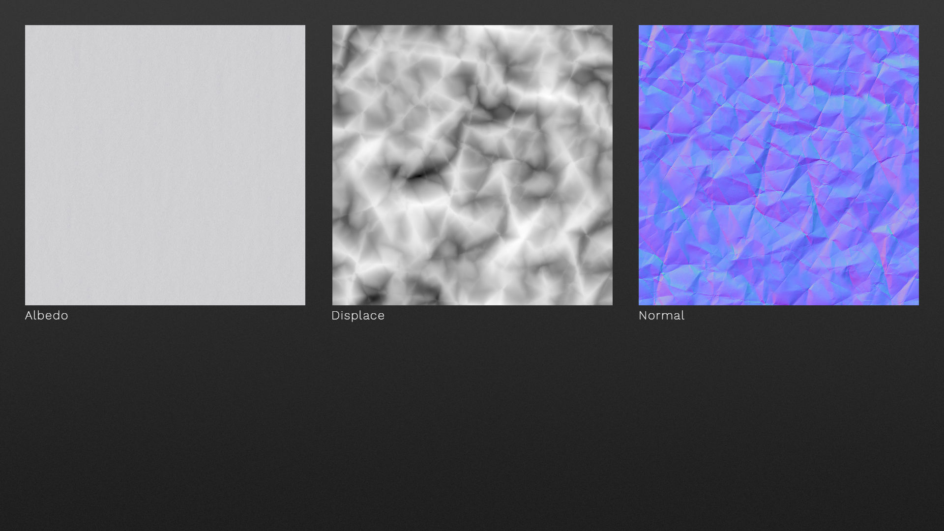 Creased paper seamless displacement texture Texture_3