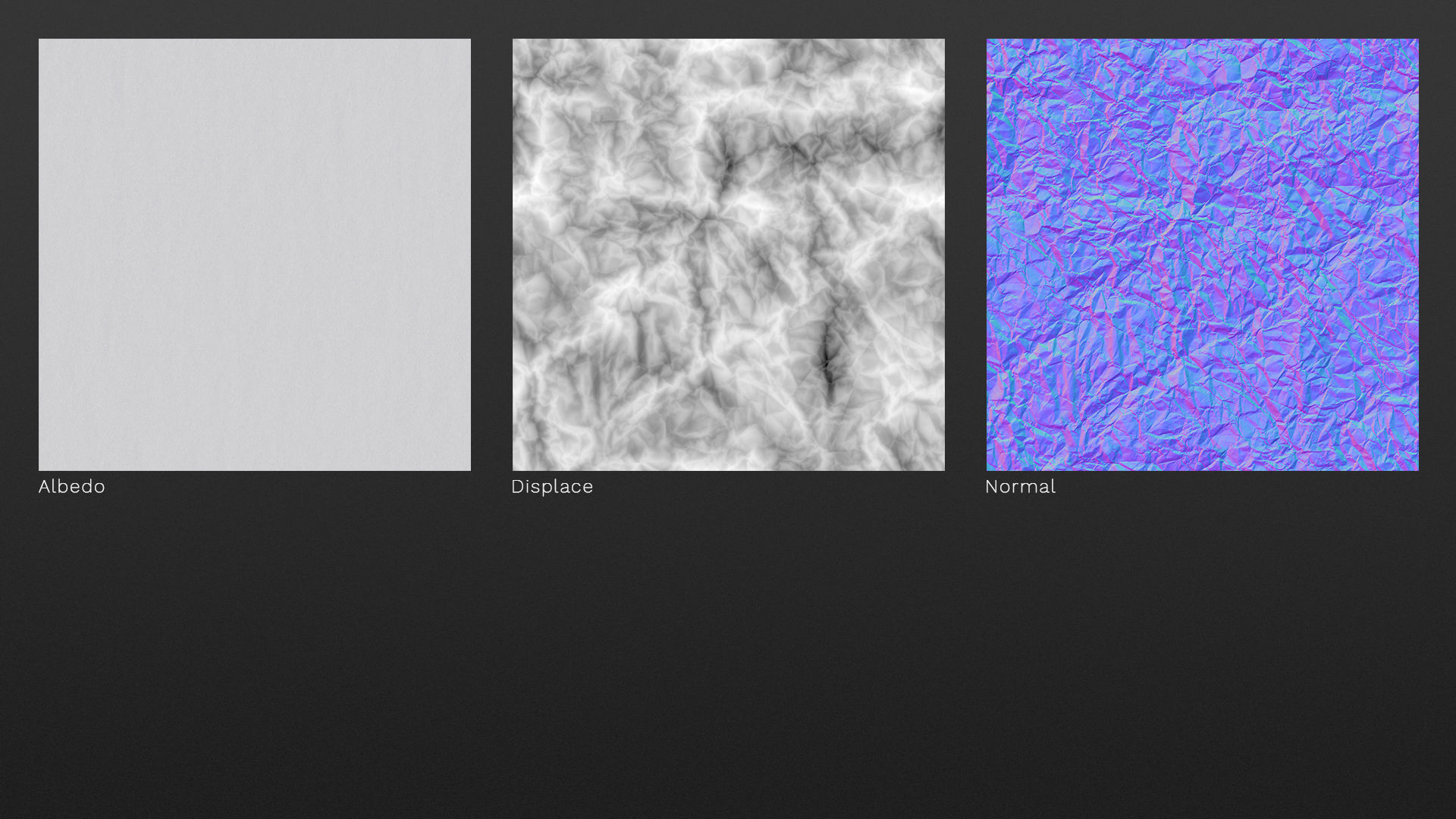 Creased paper seamless displacement texture Texture_3