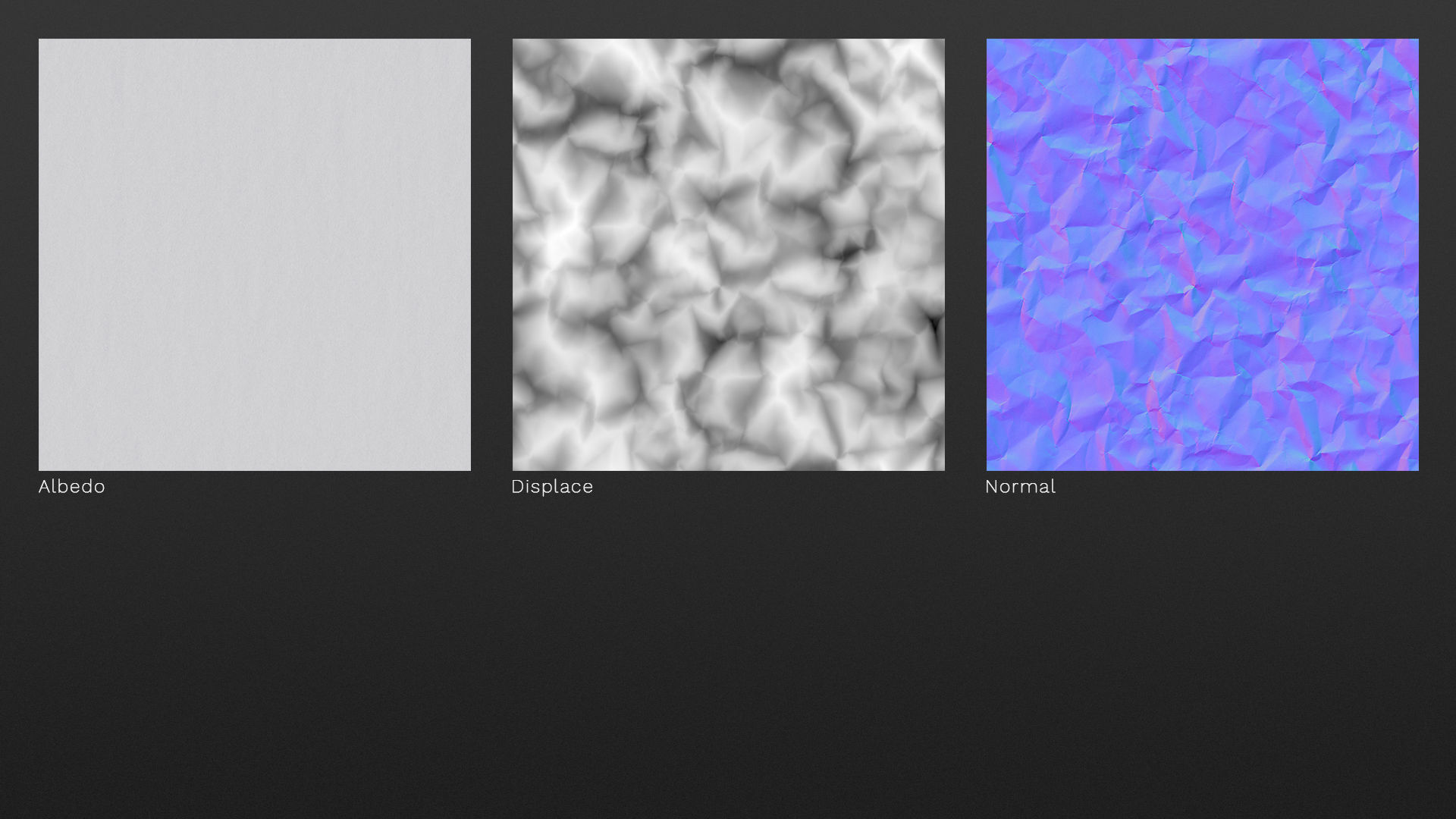 Creased paper seamless displacement texture Texture_3