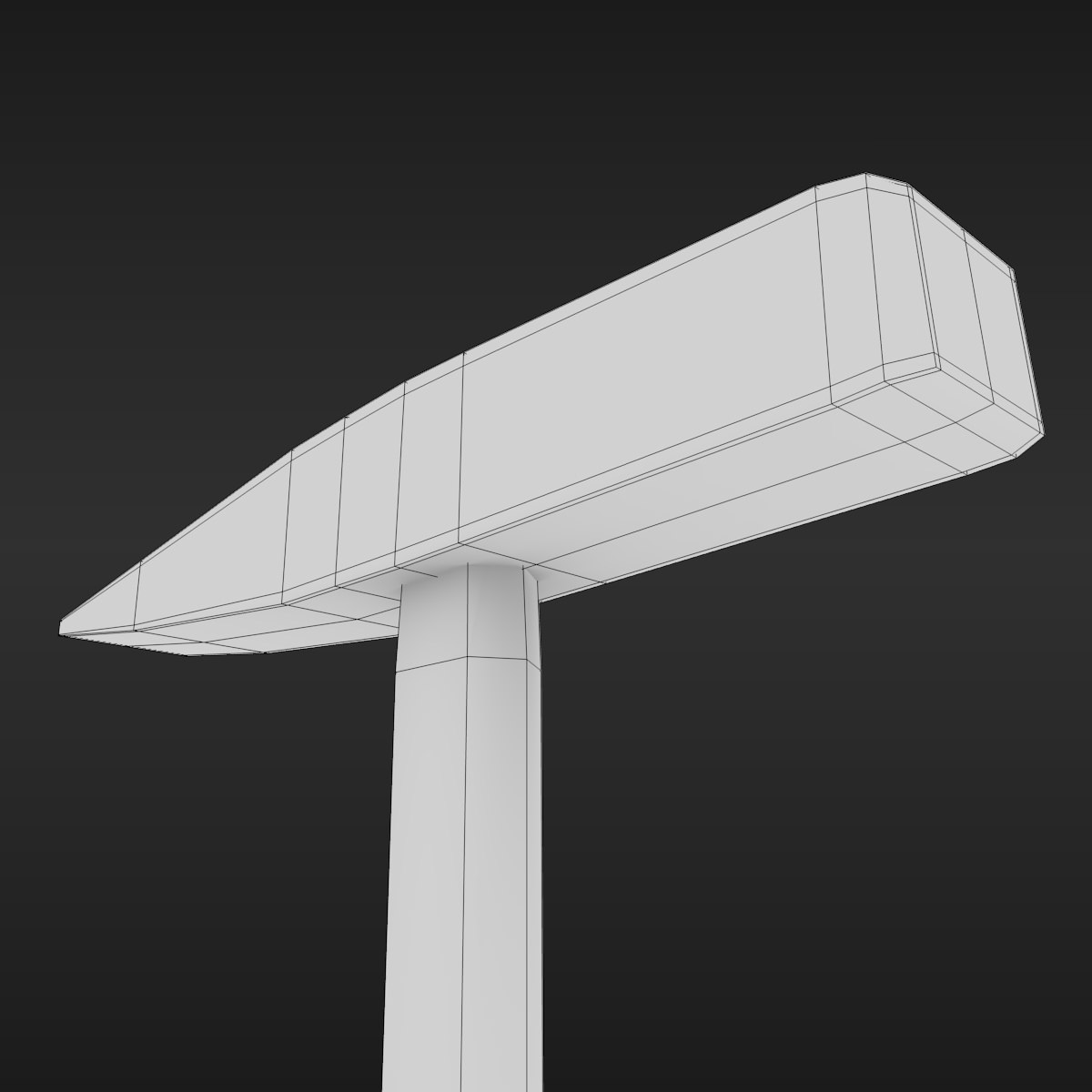 Hammer Free low-poly 3D model_7