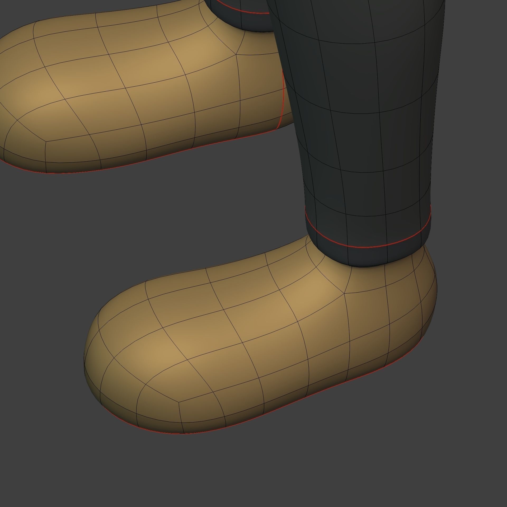 Cartoon Man - Boy - Stickman with High Quality IK and FK Rig  Low-poly 3D model_26