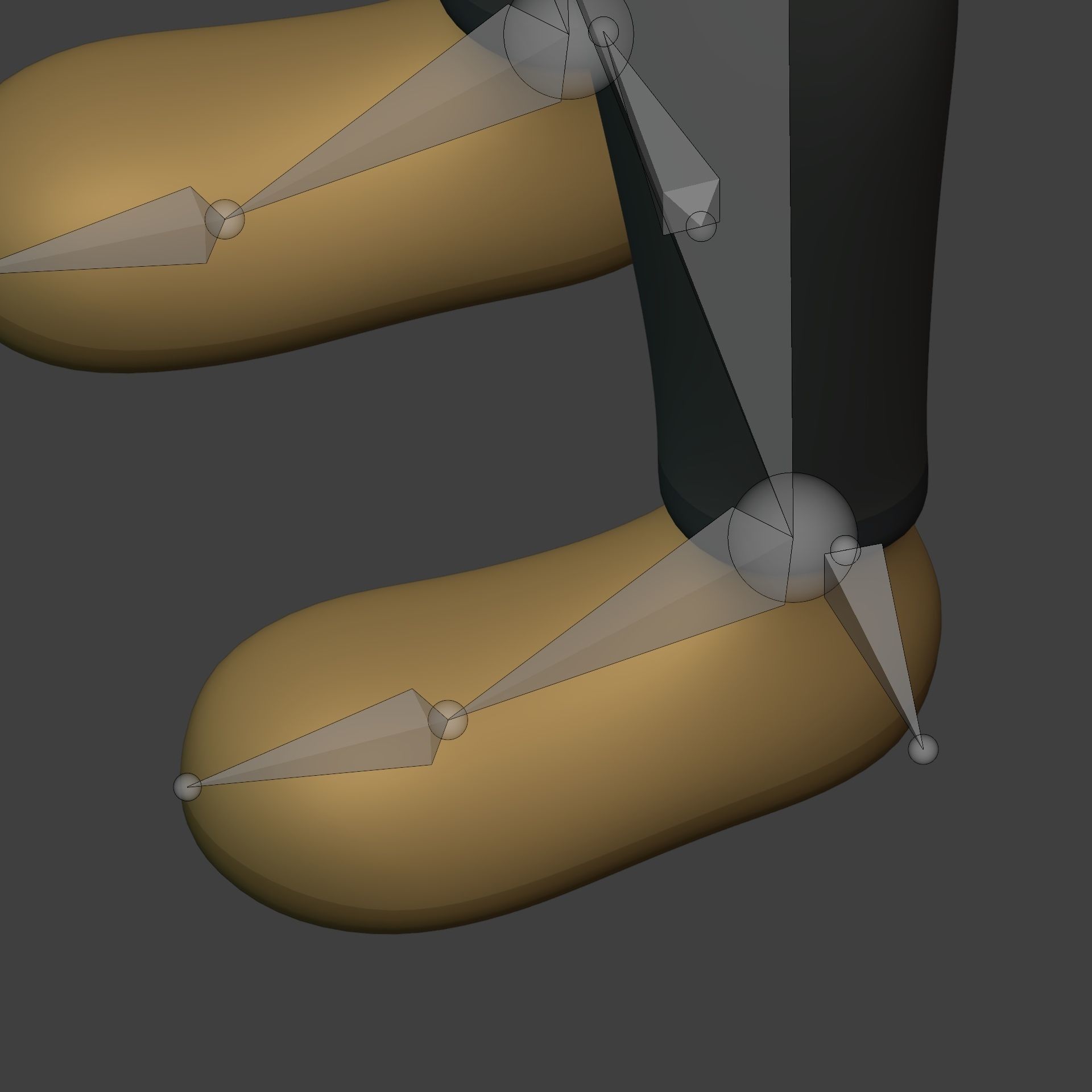 Cartoon Man - Boy - Stickman with High Quality IK and FK Rig  Low-poly 3D model_28