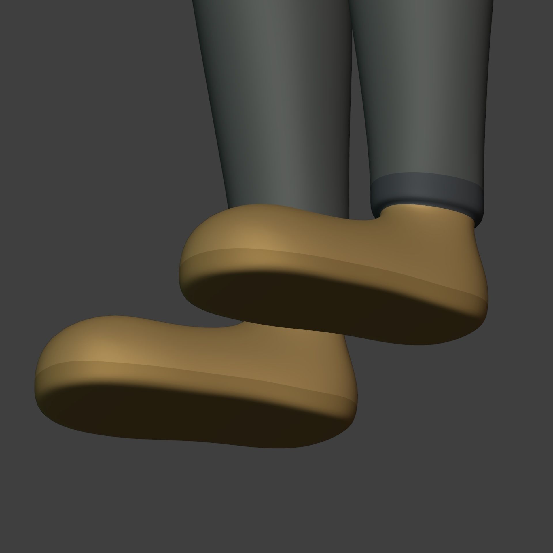 Cartoon Man - Boy - Stickman with High Quality IK and FK Rig  Low-poly 3D model_29