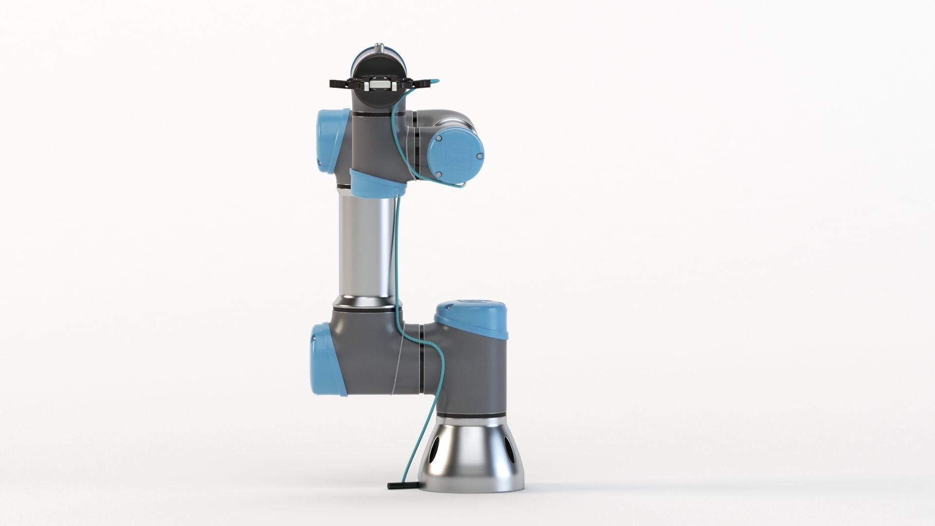 Universal Robots collaborative UR3 With Robotiq Two Finger 3D model_44