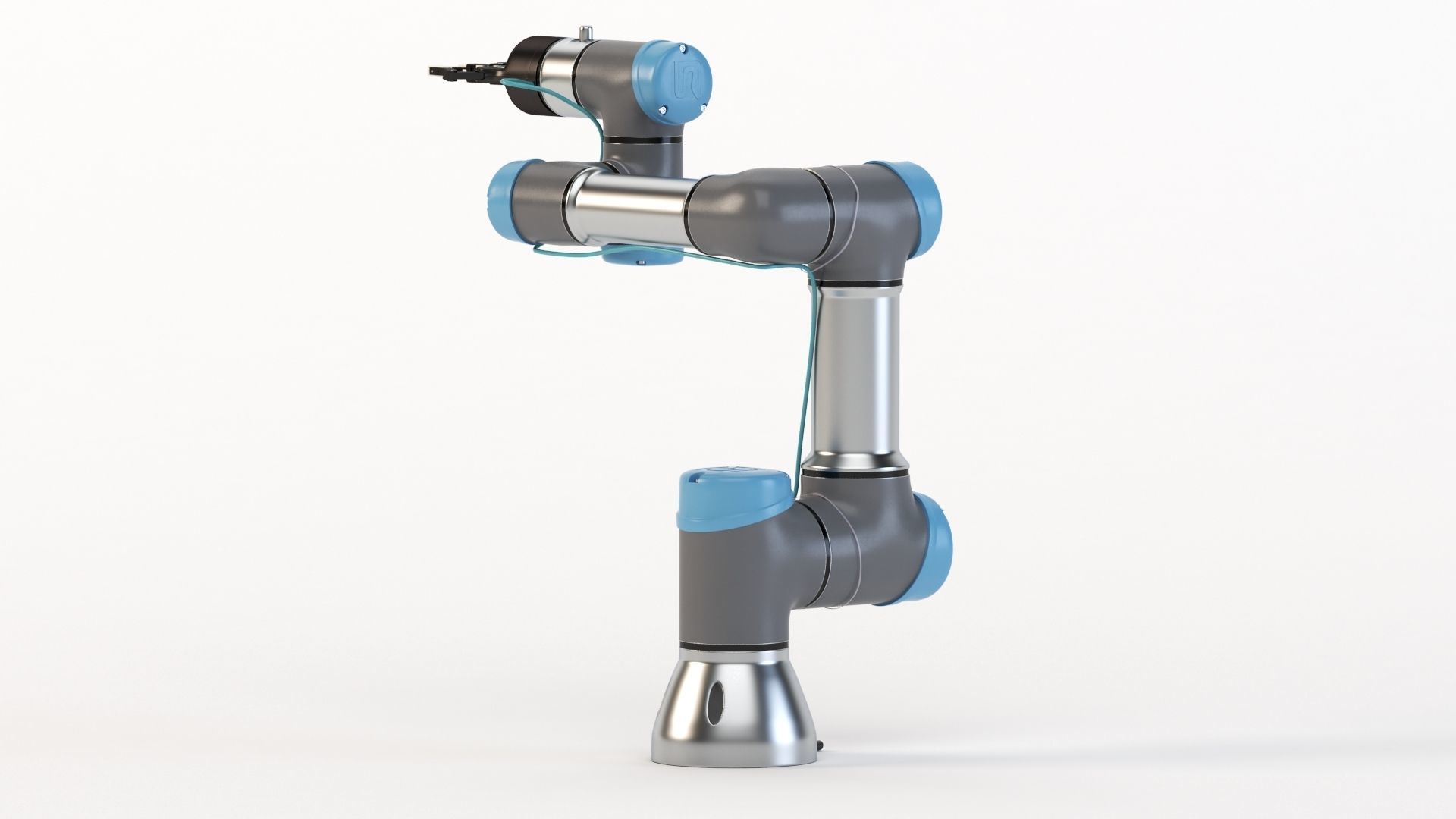 Universal Robots collaborative UR3 With Robotiq Two Finger 3D model_37