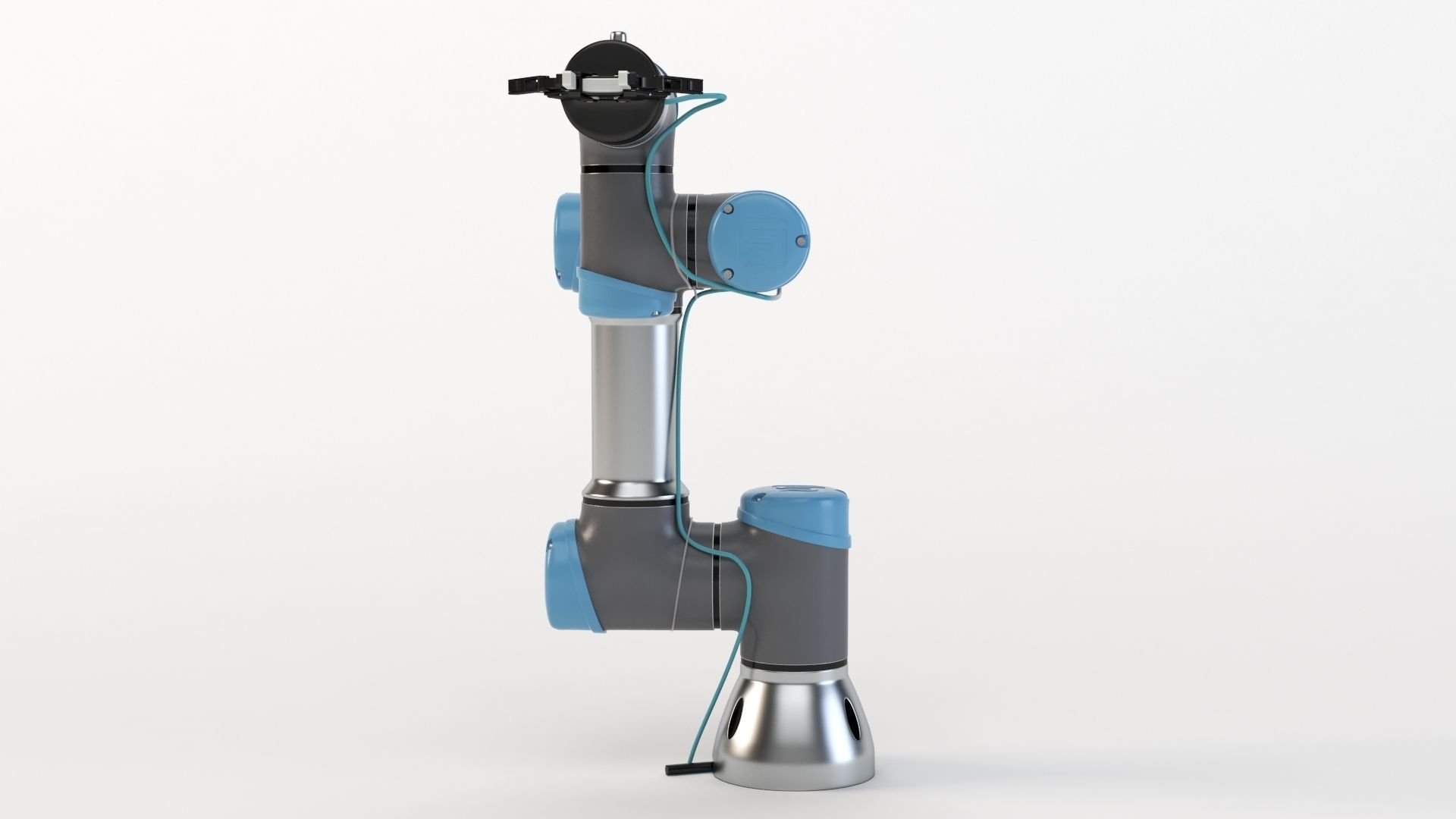 Universal Robots collaborative UR3 With Robotiq Two Finger 3D model_25