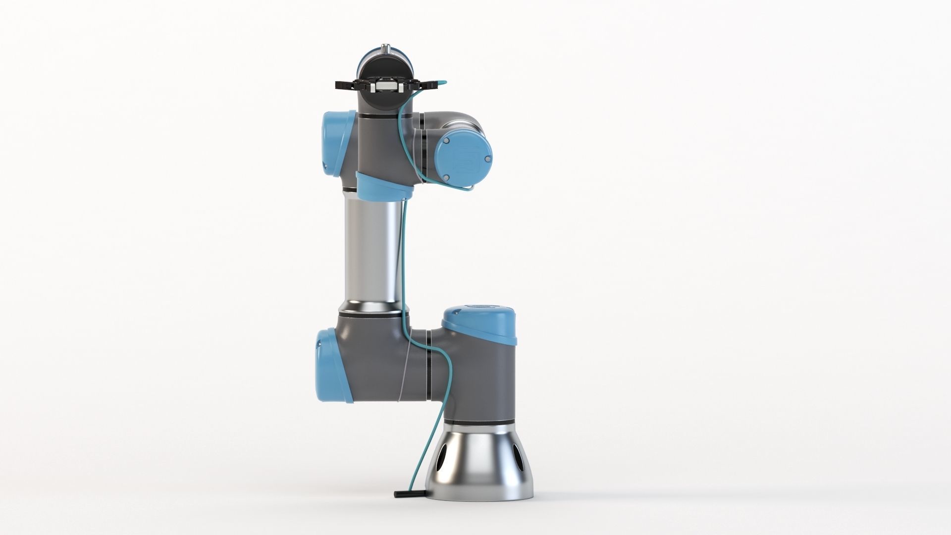 Universal Robots collaborative UR3 With Robotiq Two Finger 3D model_26