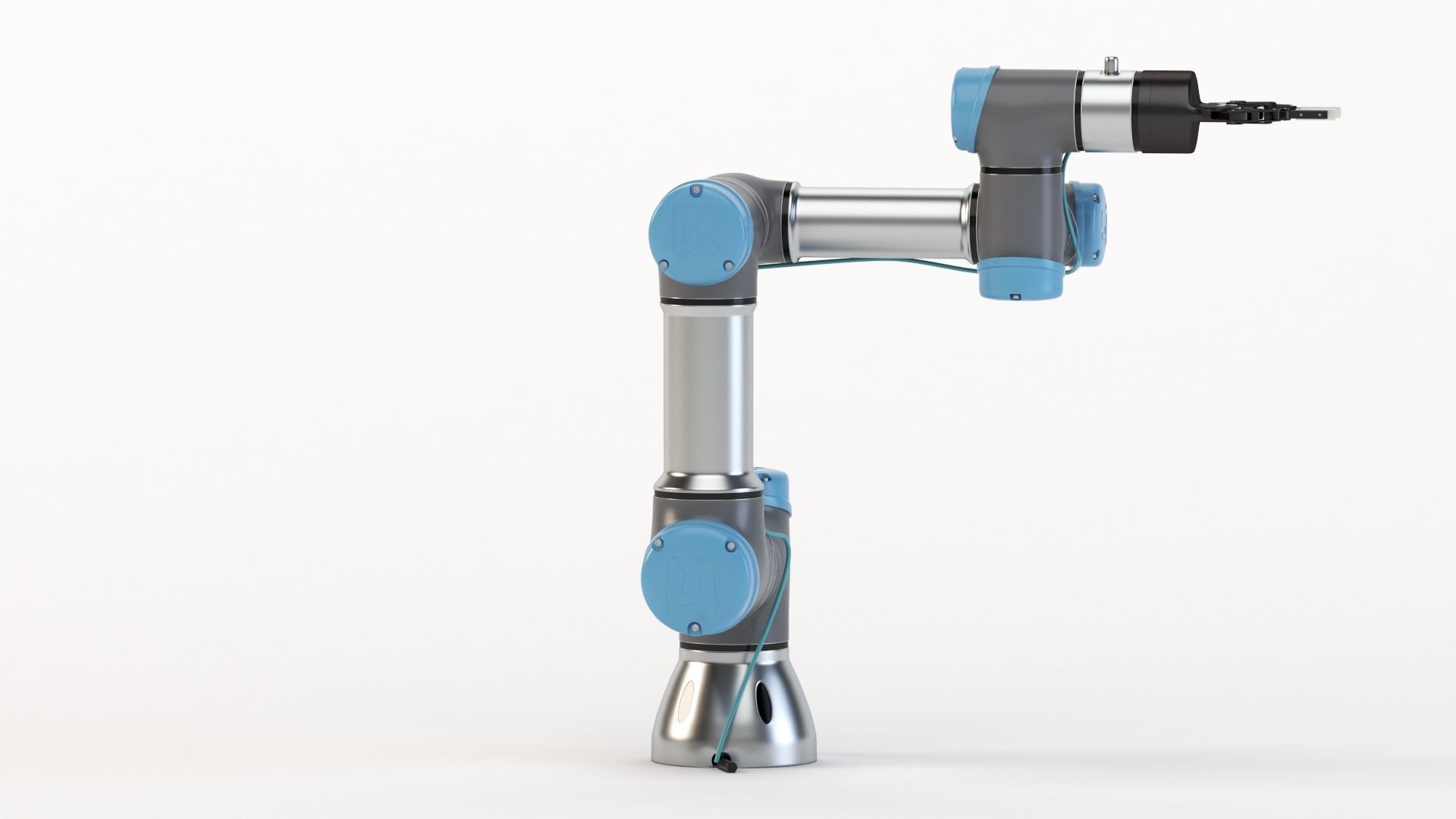 Universal Robots collaborative UR3 With Robotiq Two Finger 3D model_30