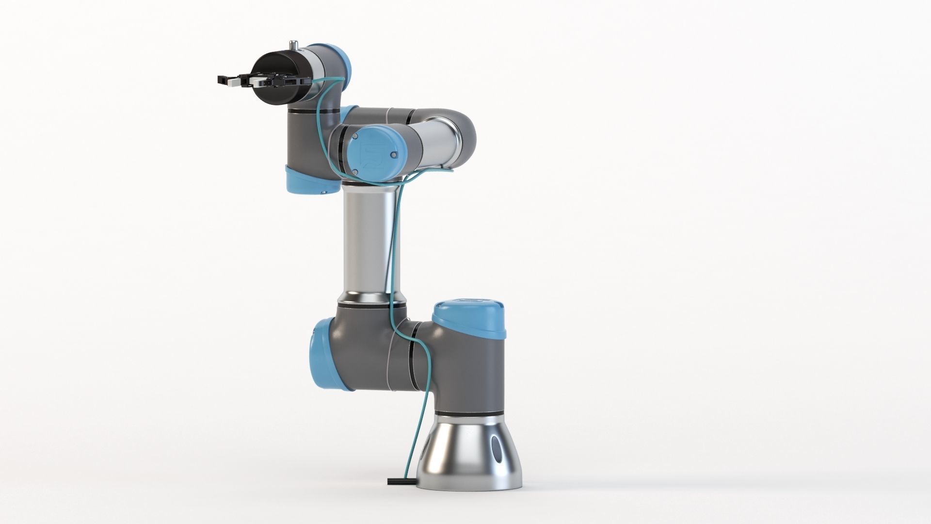 Universal Robots collaborative UR3 With Robotiq Two Finger 3D model_43