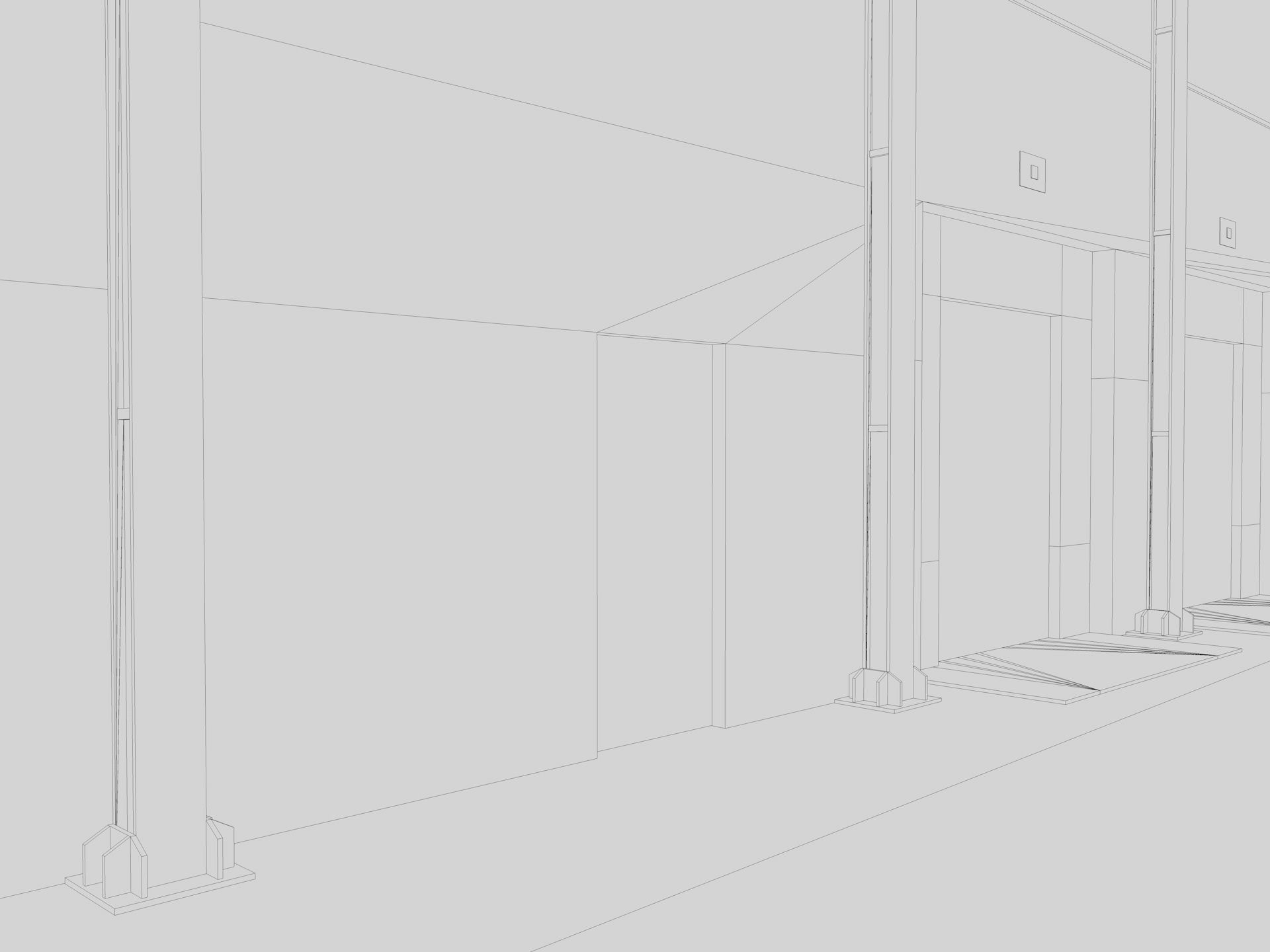 Warehouse Logistic Building 2 3D model_18