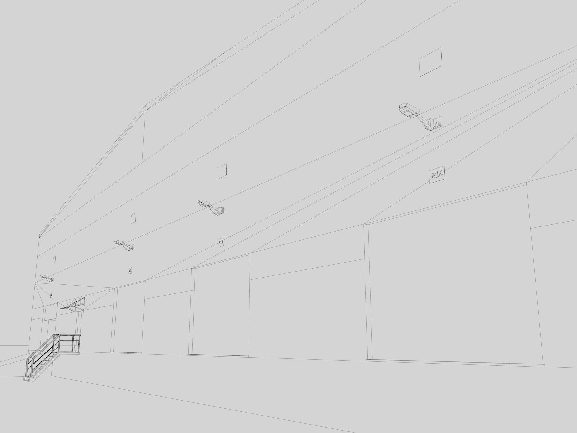 Warehouse Logistic Building 2 3D model_22