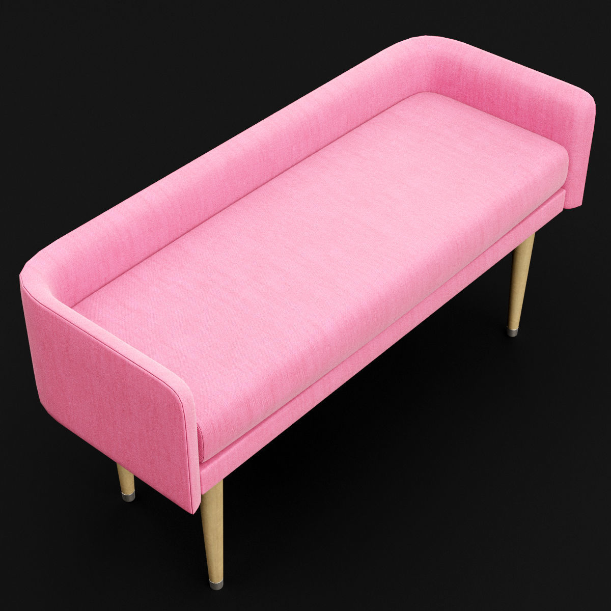 bed bench 4 3D model_12