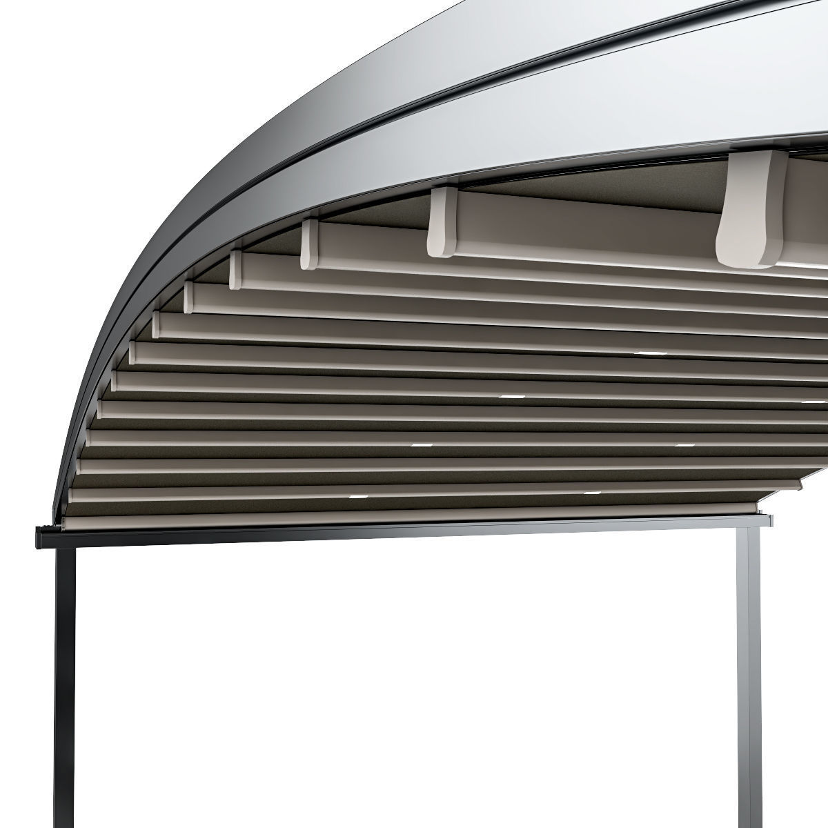 Motorized Pergola 4 vanadium 3D model_61