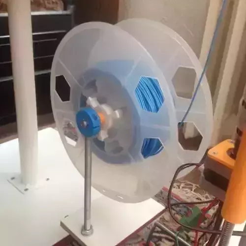 3D filament spool centering element 3D print model
