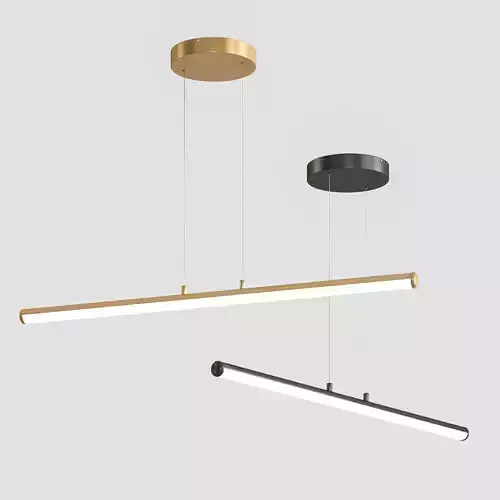 West Elm Light Rods LED Pendant