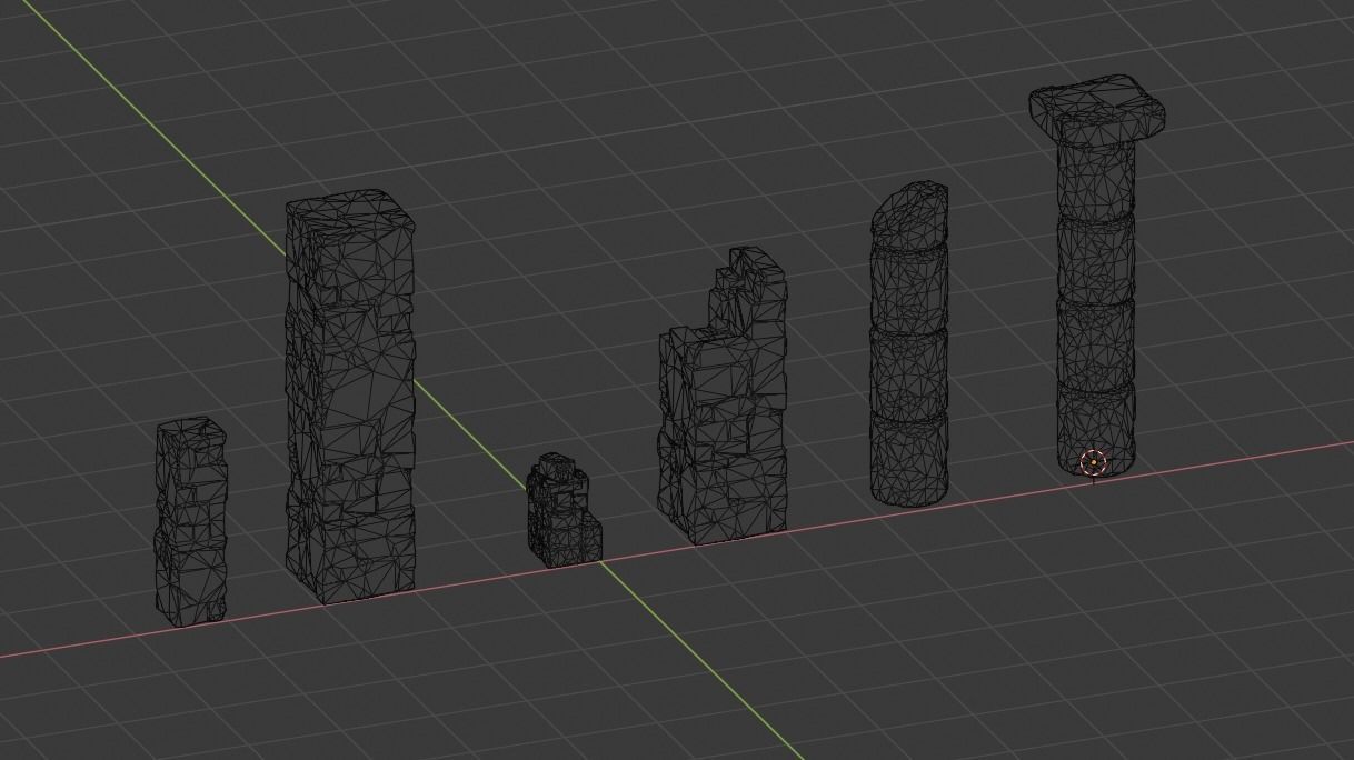 Mayan Ruins Low-poly 3D model_15