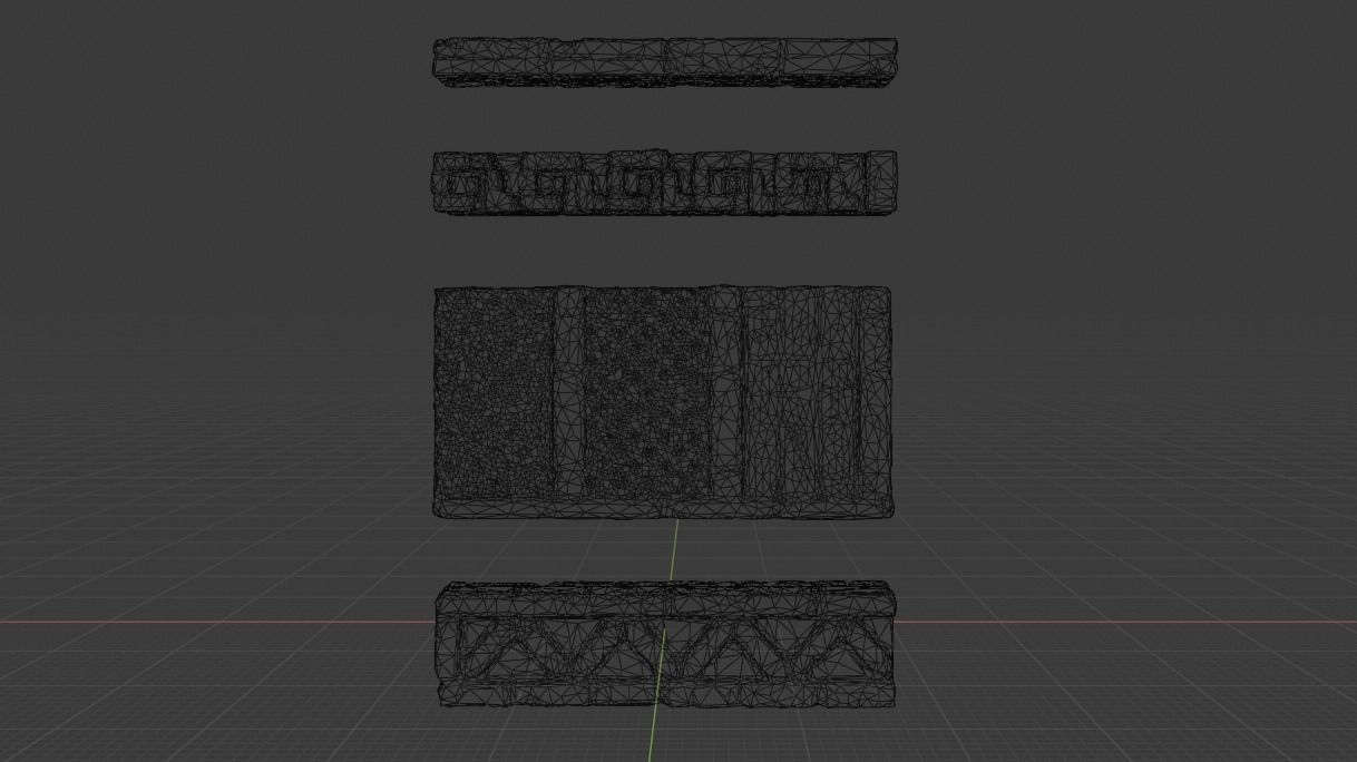 Mayan Ruins Low-poly 3D model_21