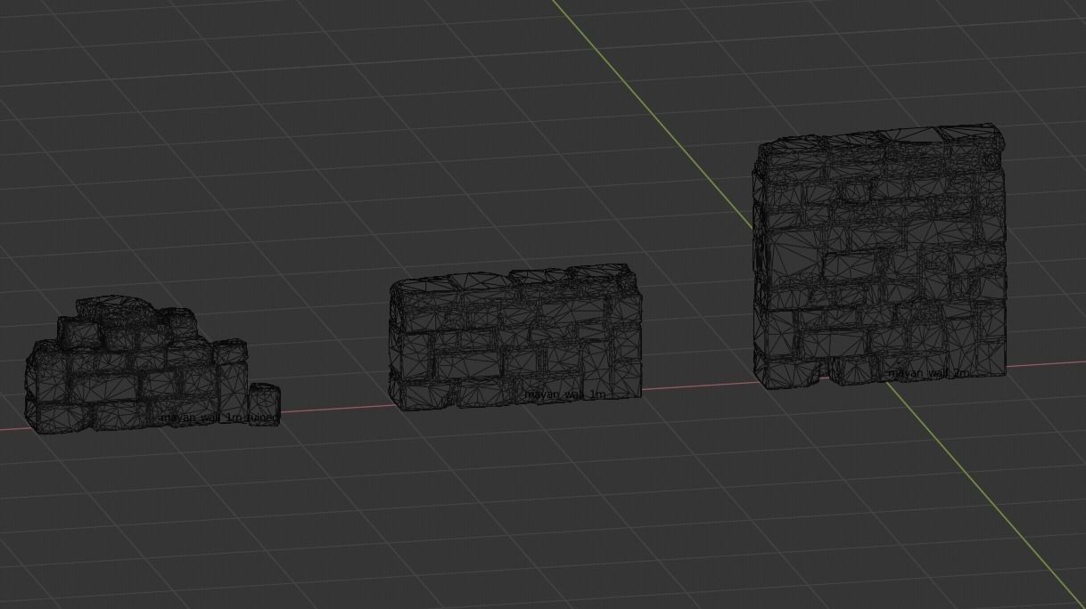 Mayan Ruins Low-poly 3D model_16