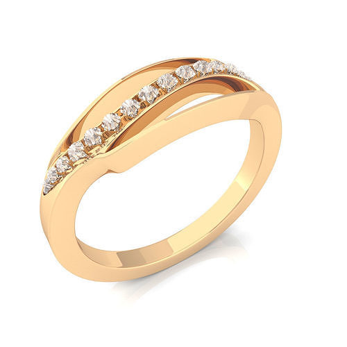 Fancy Woman Diamond Ring  3D print model