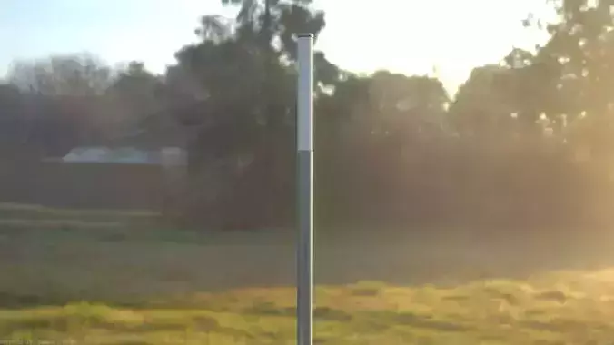 Galvanized Street Light 10 - 535mm - Low-poly 3D model