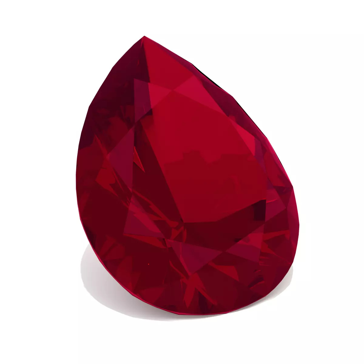 Ruby Gem - Pear Cut 3D print model