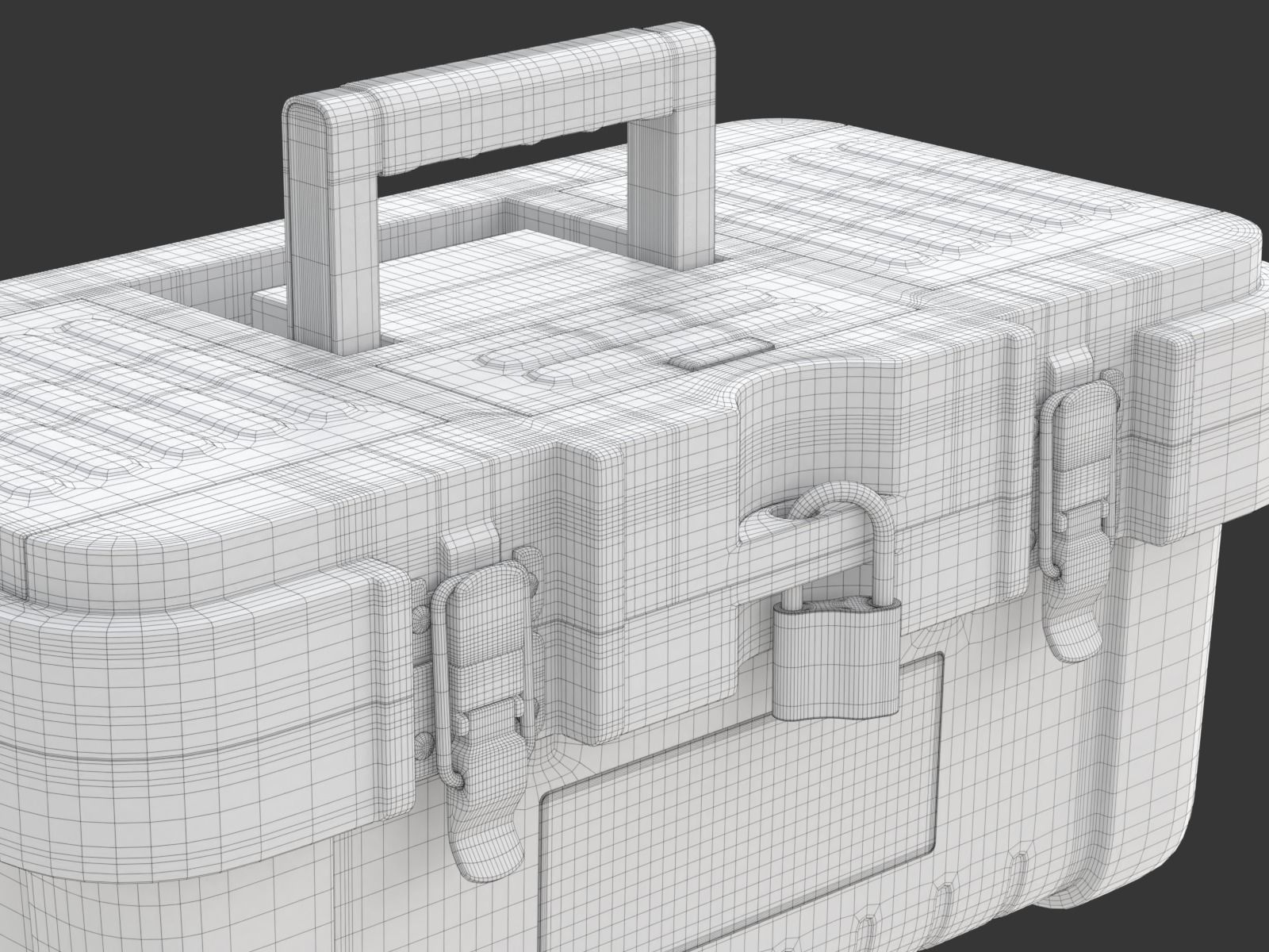 Plastic Toolbox 3D model_29