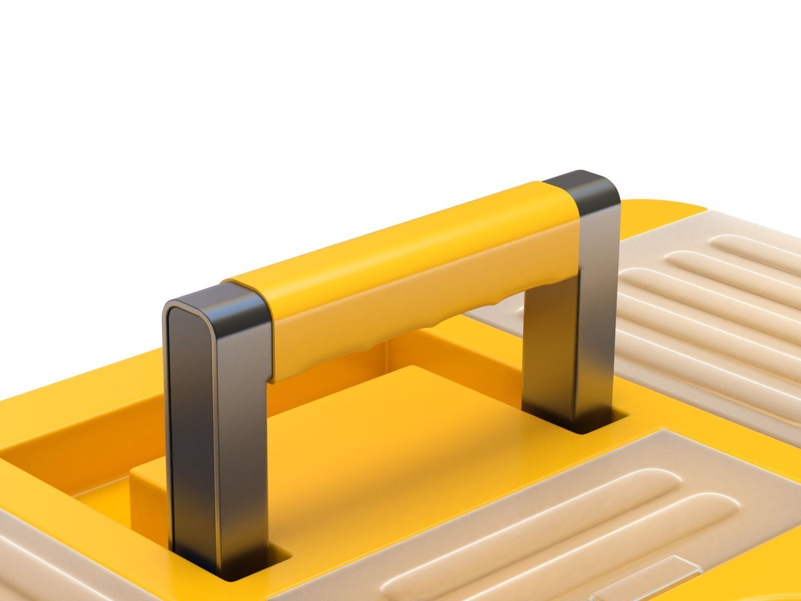 Plastic Toolbox 3D model_8