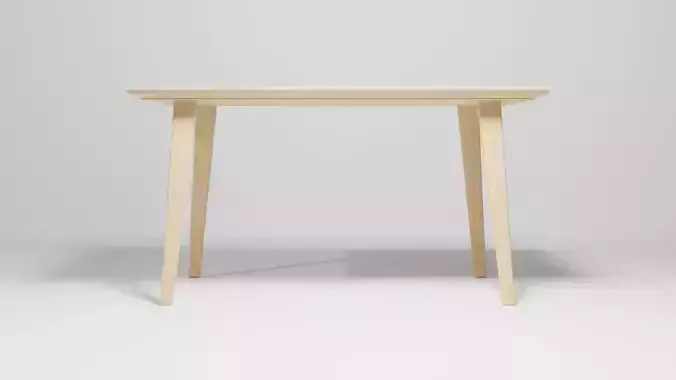 Light Wooden Dining Table