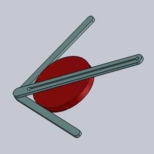 Circle center finder 3D model_1