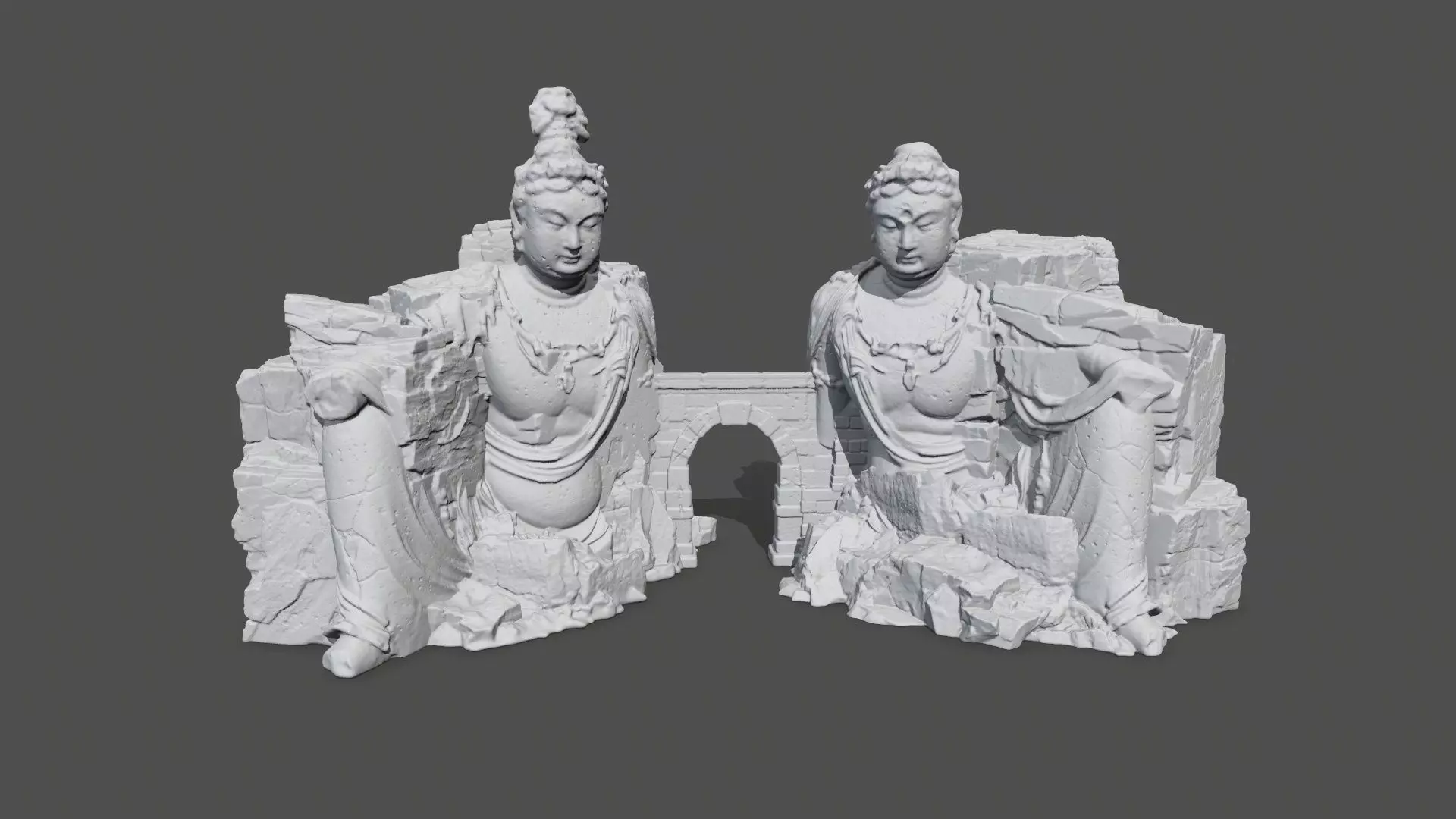buda gate 3D print model