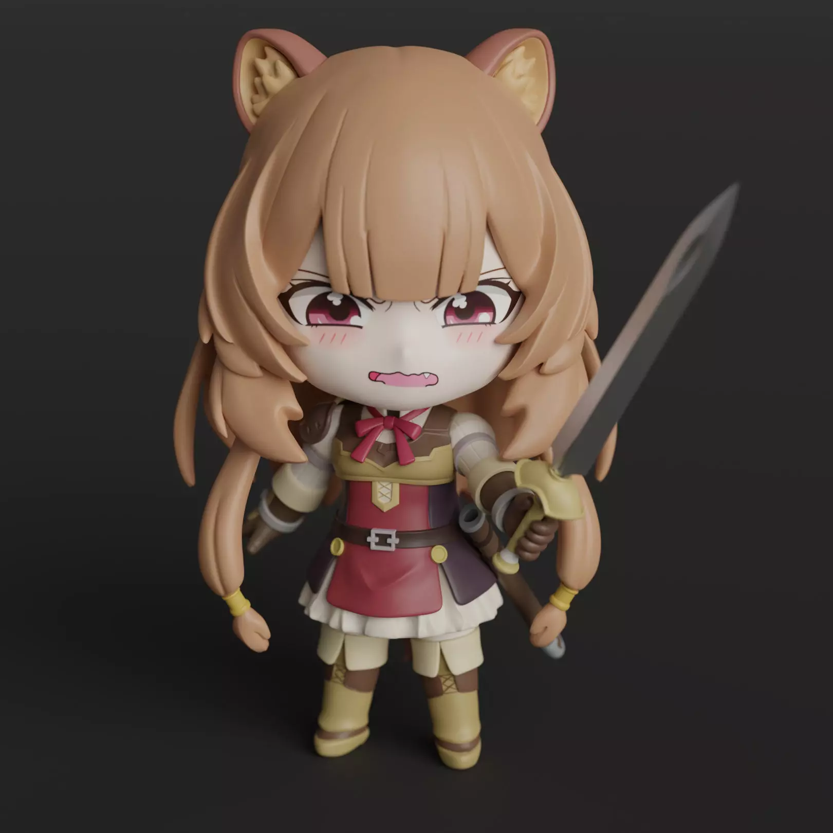 Chibi Raphtalia 3D print model