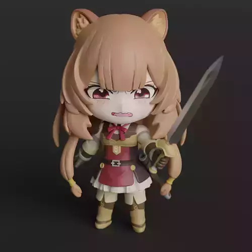 Chibi Raphtalia  3D print model