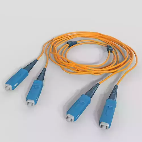 Fiber Optic 3D model