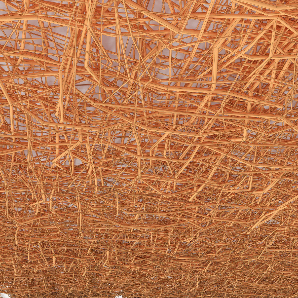 Ceiling canopy branch thin crooked n2 3D model_15