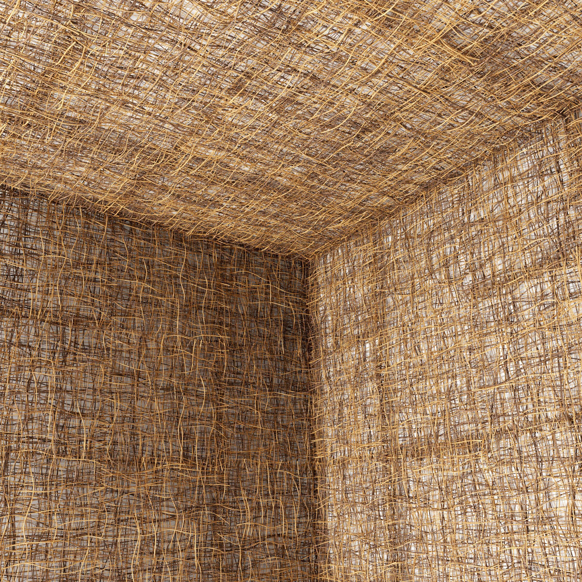 Ceiling canopy branch thin crooked n2 3D model_2