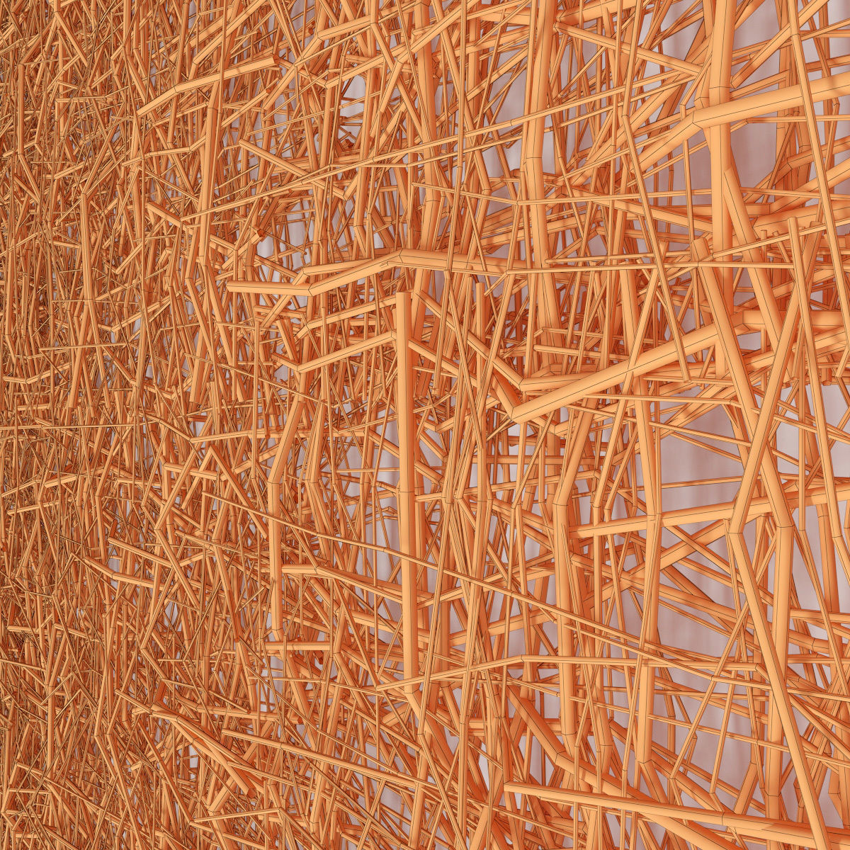 Ceiling canopy branch thin crooked n2 3D model_13