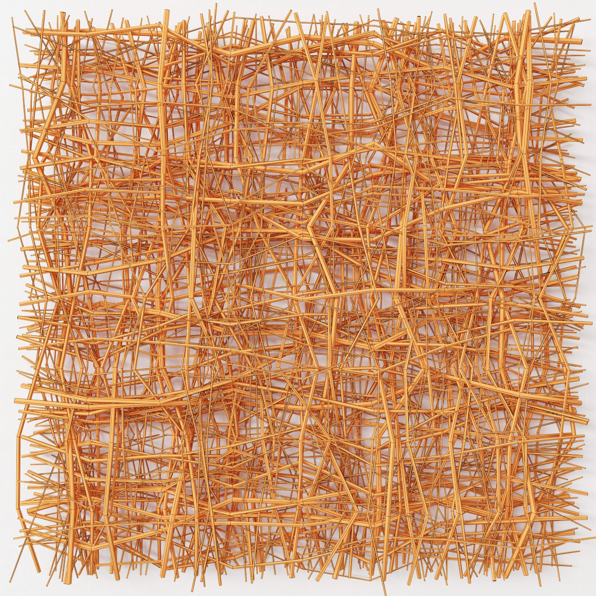 Ceiling canopy branch thin crooked n2 3D model_14