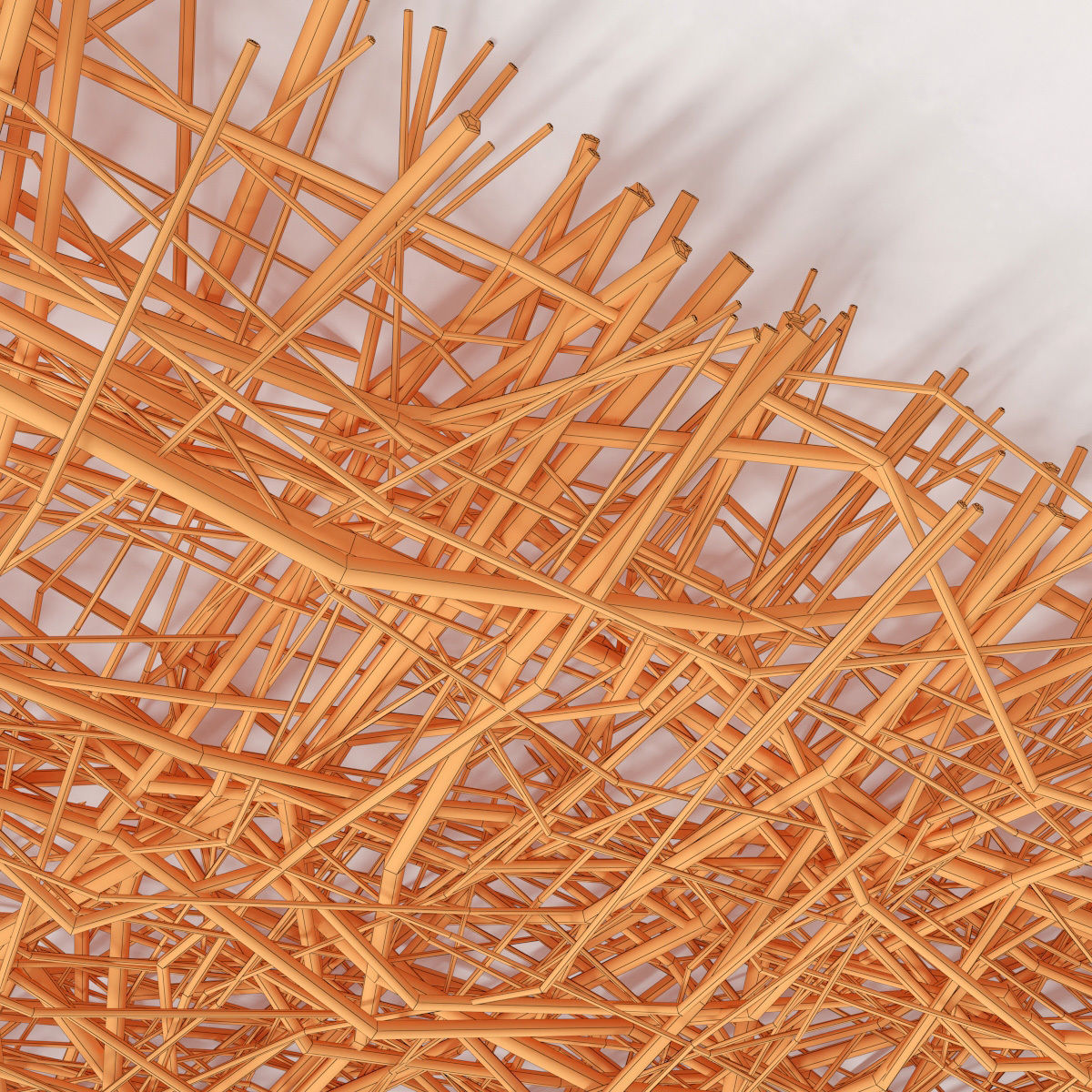 Ceiling canopy branch thin crooked n2 3D model_16