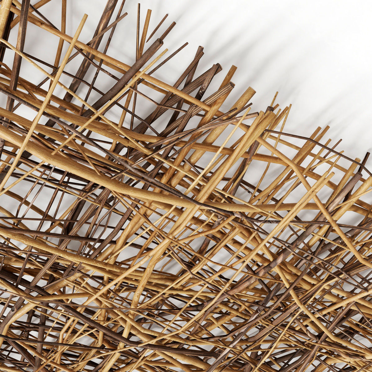 Ceiling canopy branch thin crooked n2 3D model_8