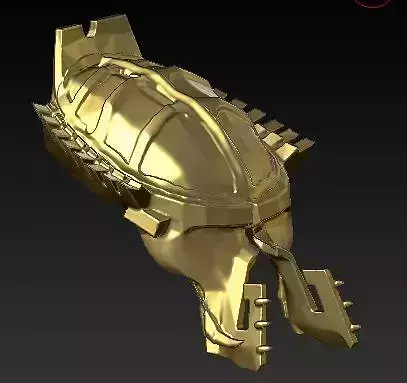 Predator Mask 3d Model