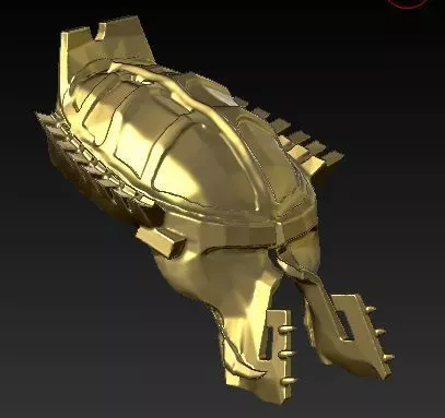 Predator Mask 3d Model 3D print model