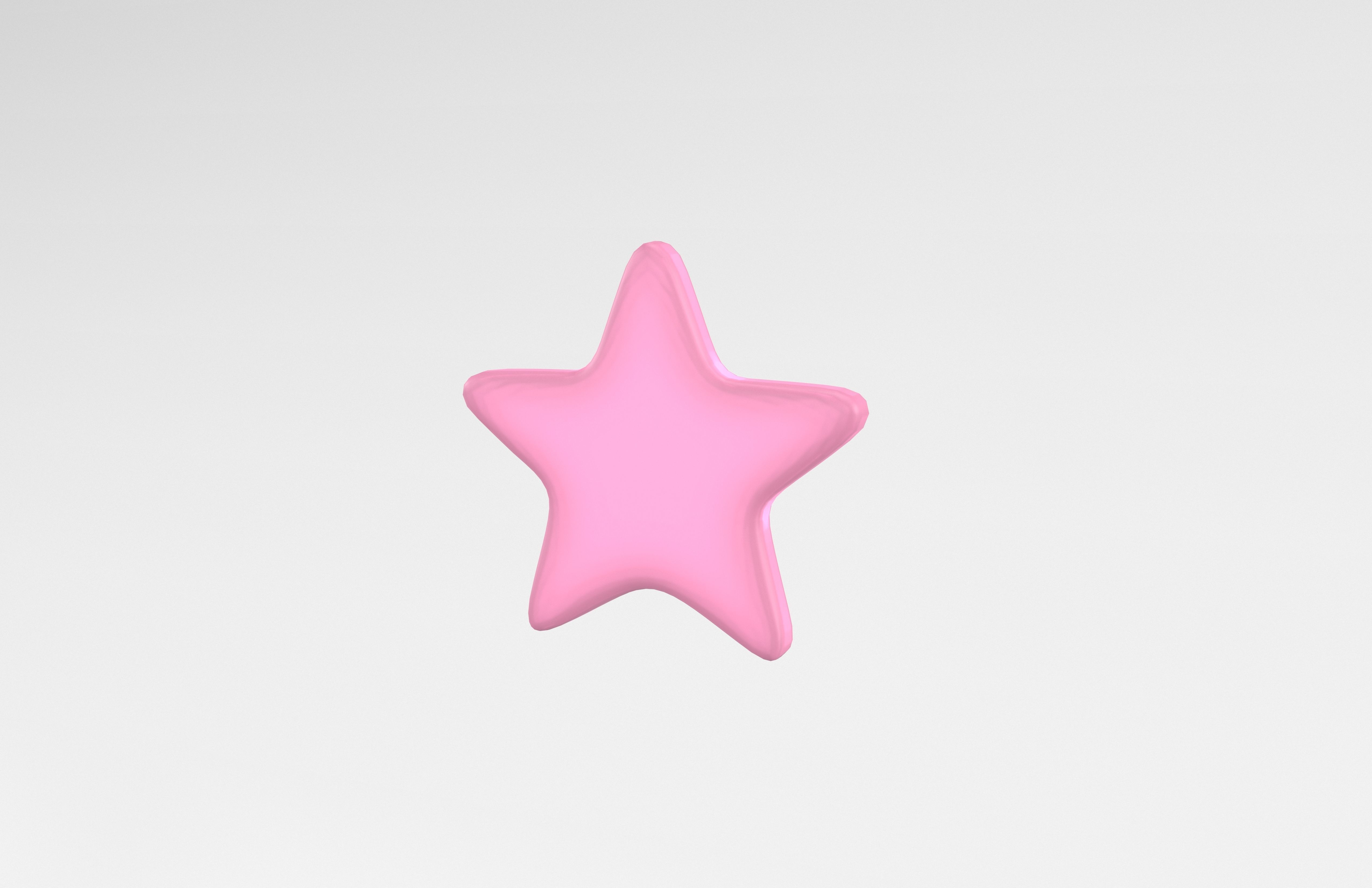 Star v1 008 Low-poly 3D model_2